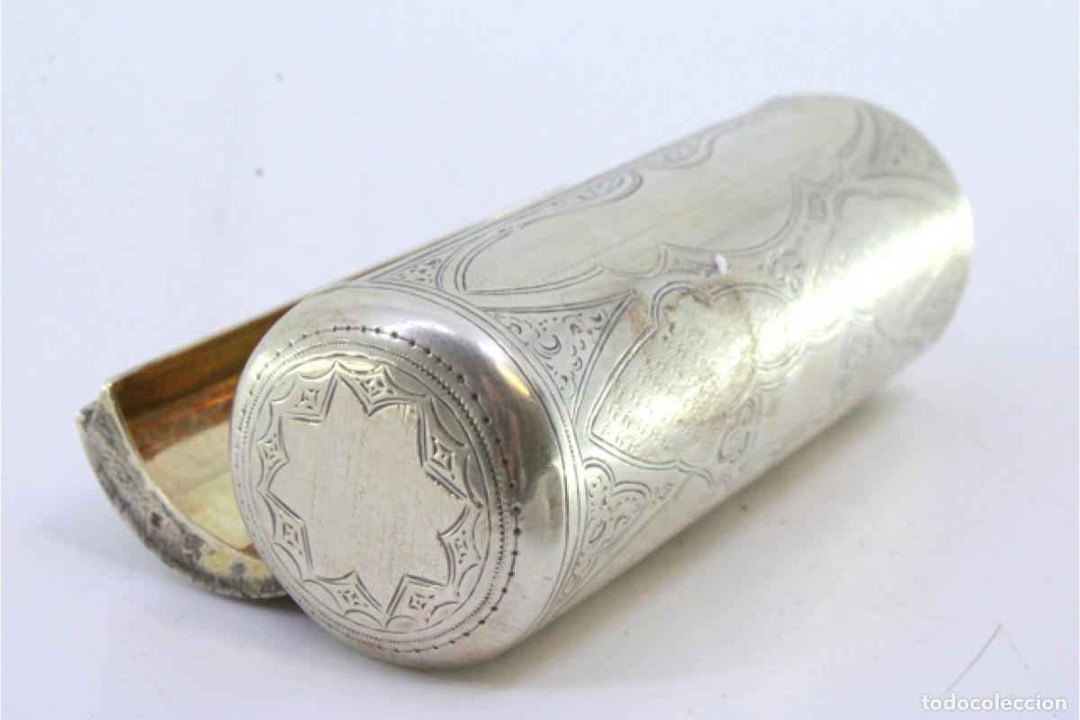 Antig&uuml;edades: Estuche de belleza plateado - Foto 6