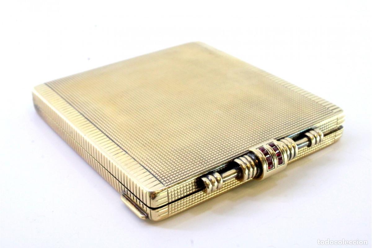 Antig&uuml;edades: Estuche de belleza plateado - Foto 4