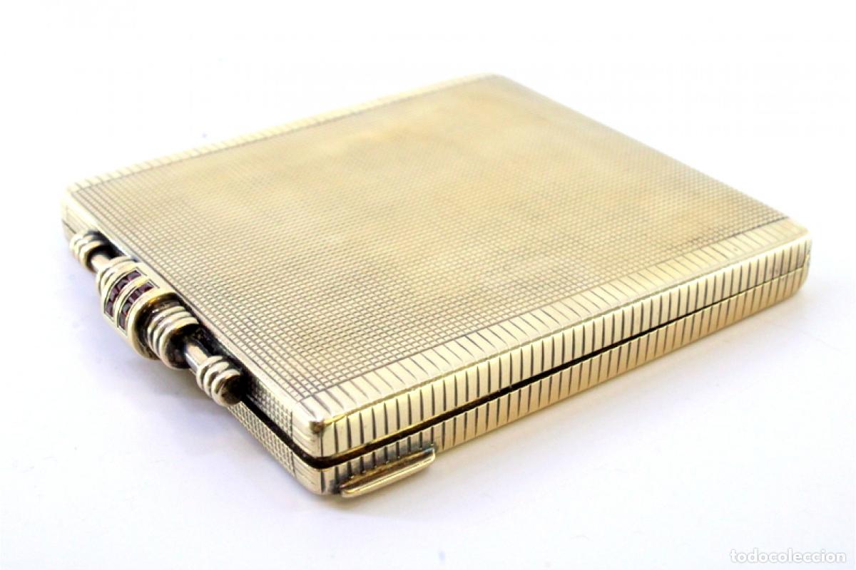 Antig&uuml;edades: Estuche de belleza plateado - Foto 5