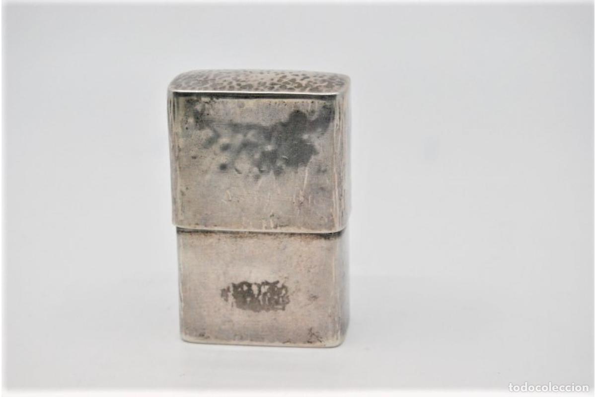Antig&uuml;edades: Botella de plata para perfume. - Foto 5