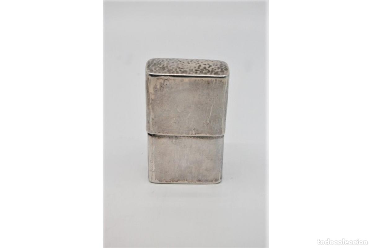 Antig&uuml;edades: Botella de plata para perfume. - Foto 7
