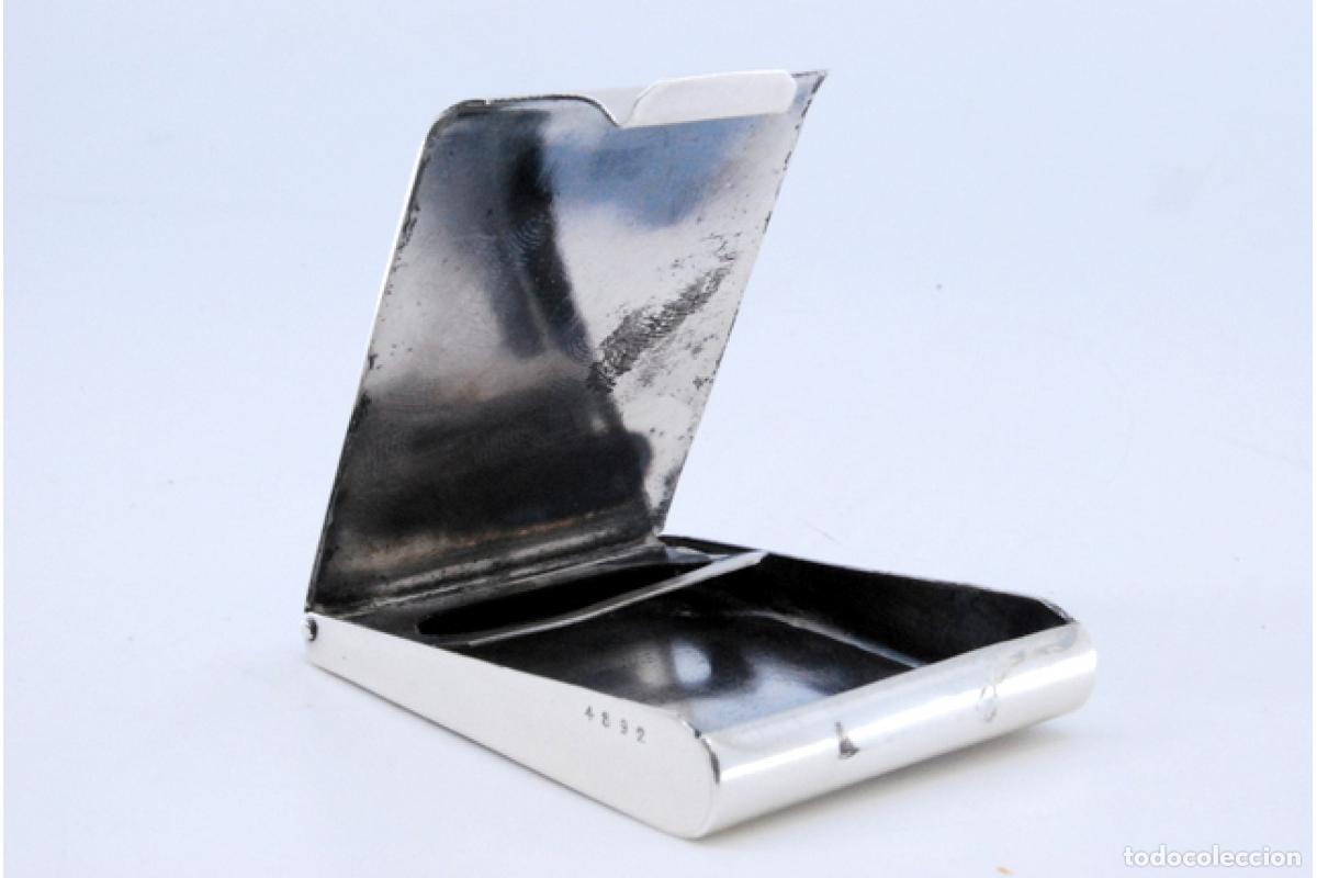 Antig&uuml;edades: Caja de cerillas de plata - Foto 5
