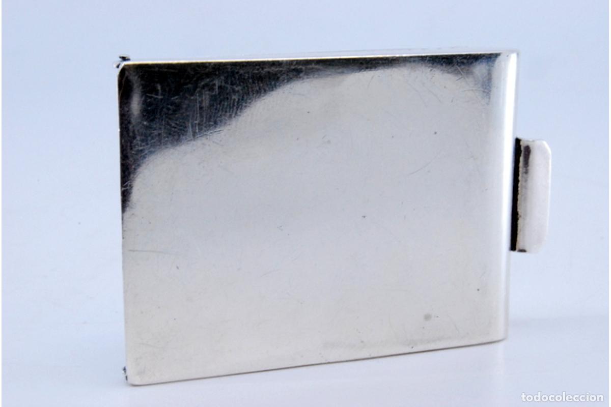 Antig&uuml;edades: Caja de cerillas de plata - Foto 6