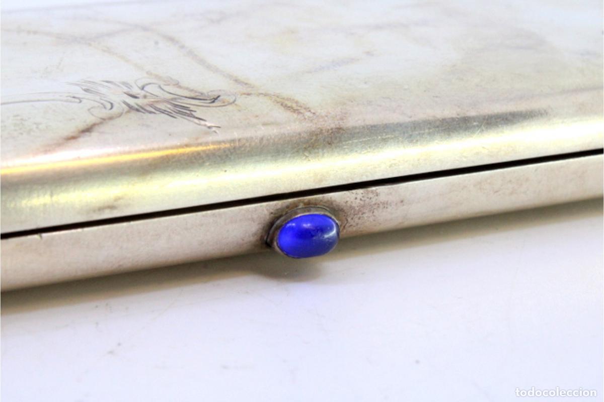Antig&uuml;edades: Estuche para gafas, plateado - Foto 4