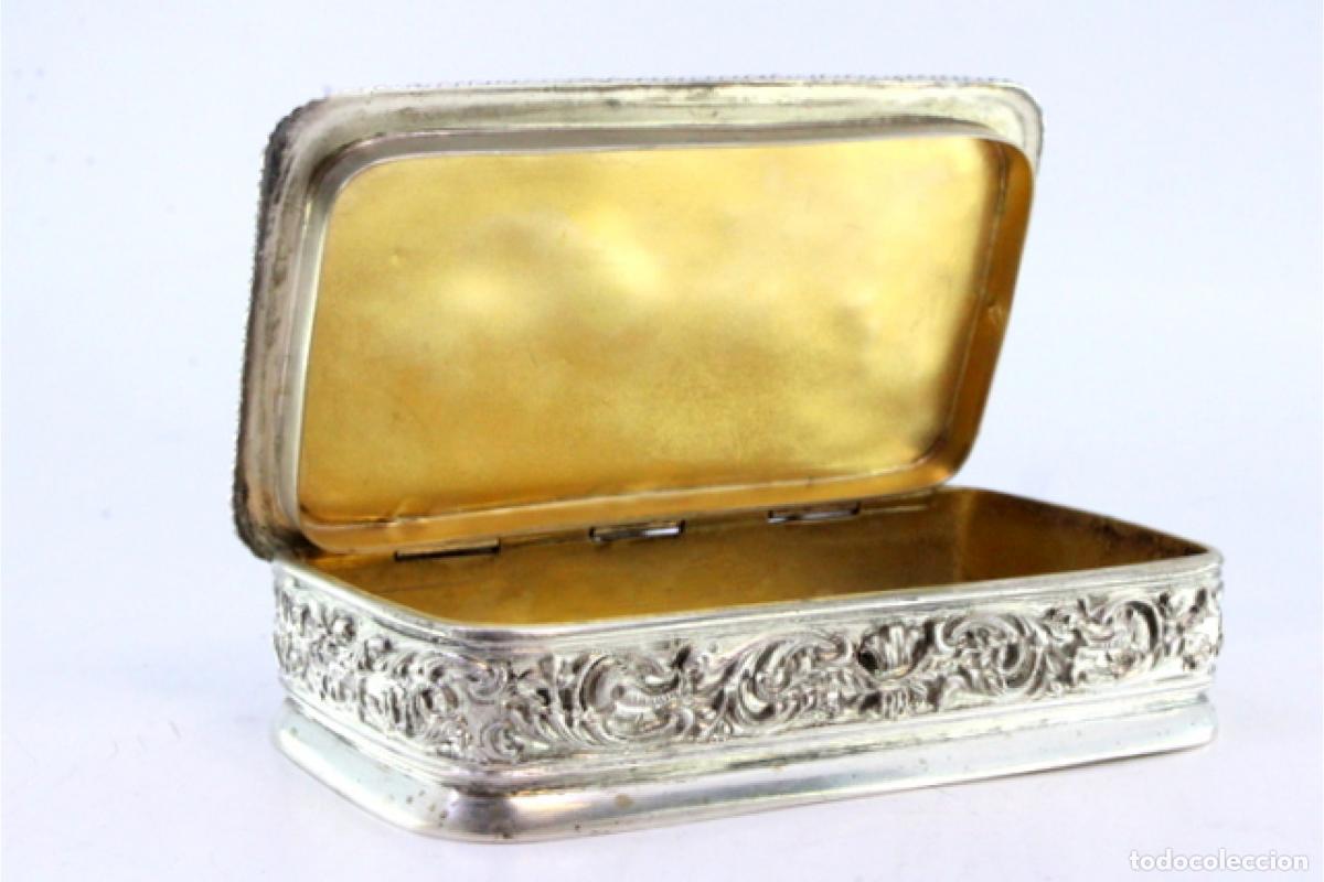 Antig&uuml;edades: Caja de joyer&iacute;a de plata - Foto 5