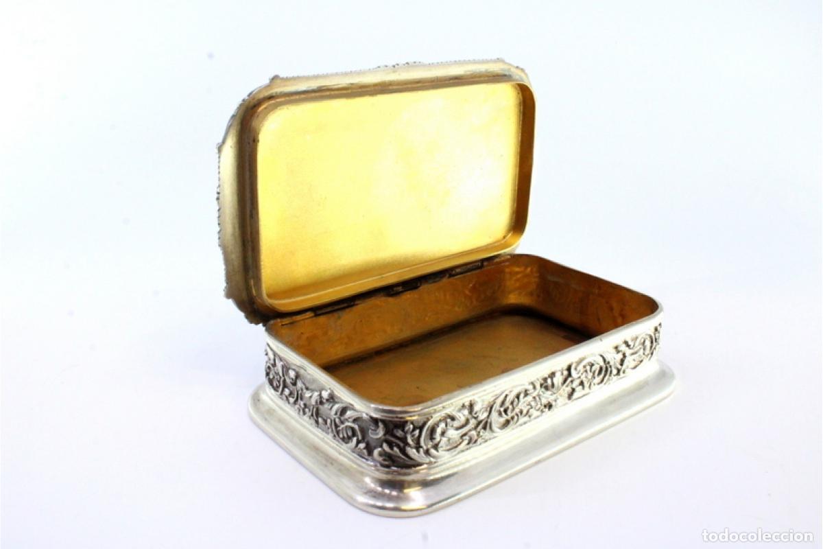 Antig&uuml;edades: Caja de plata - Foto 2