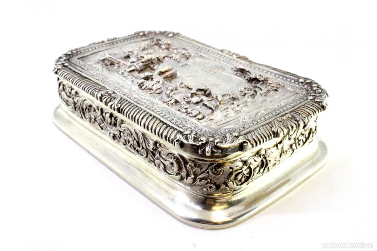 Antig&uuml;edades: Caja de plata - Foto 8