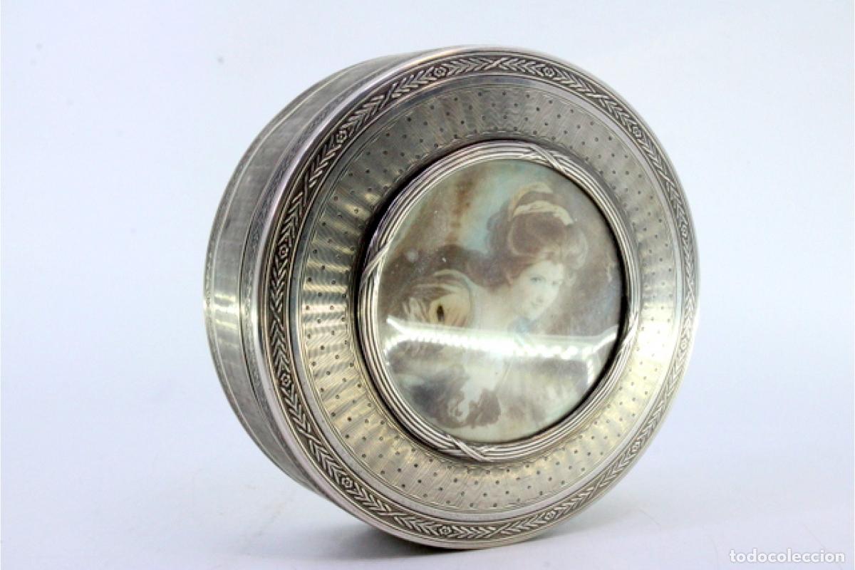 Antig&uuml;edades: Caja de joyer&iacute;a de plata - Foto 3