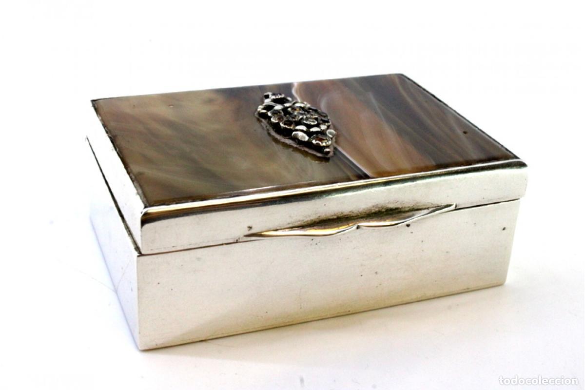 Antig&uuml;edades: Caja de plata - Foto 6