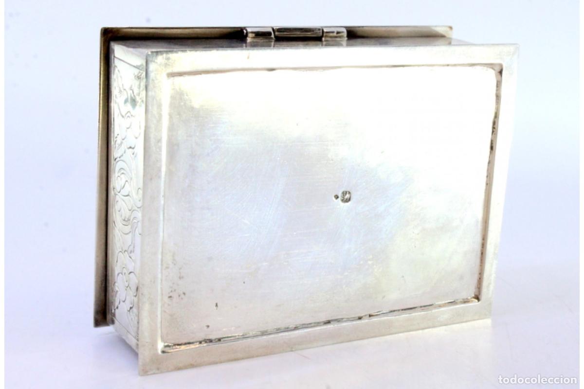 Antig&uuml;edades: Caja de joyer&iacute;a de plata - Foto 6