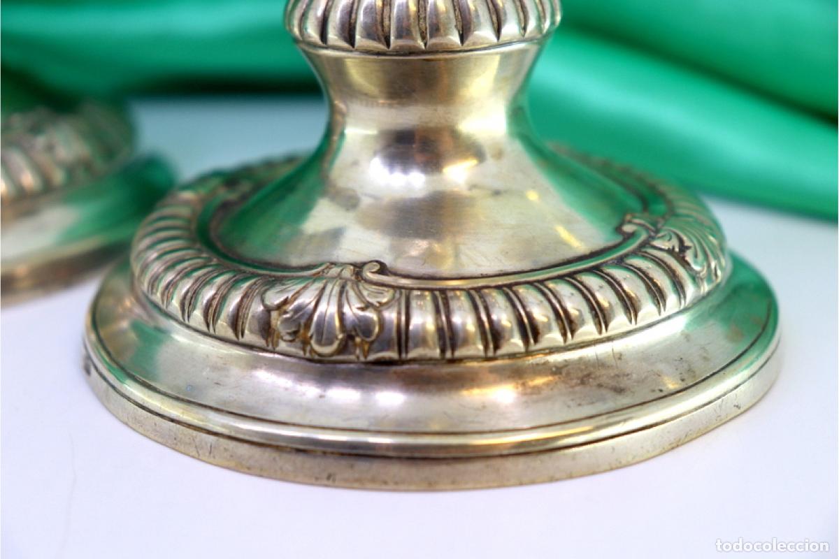 Antig&uuml;edades: Candelabros de plata - Foto 2