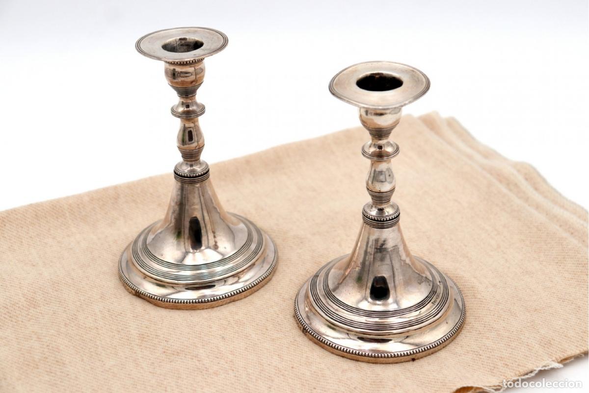 Antig&uuml;edades: Candelabros de plata - Foto 5