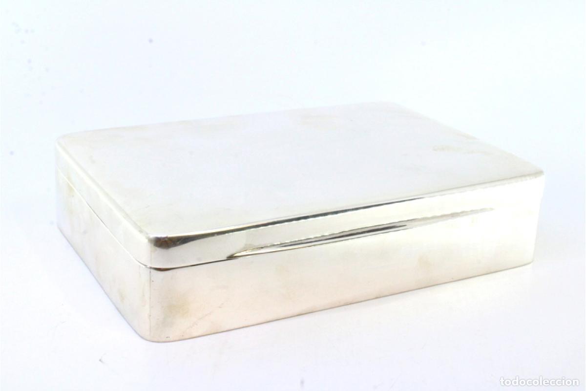 Antig&uuml;edades: Caja de tabaco, plata - Foto 2