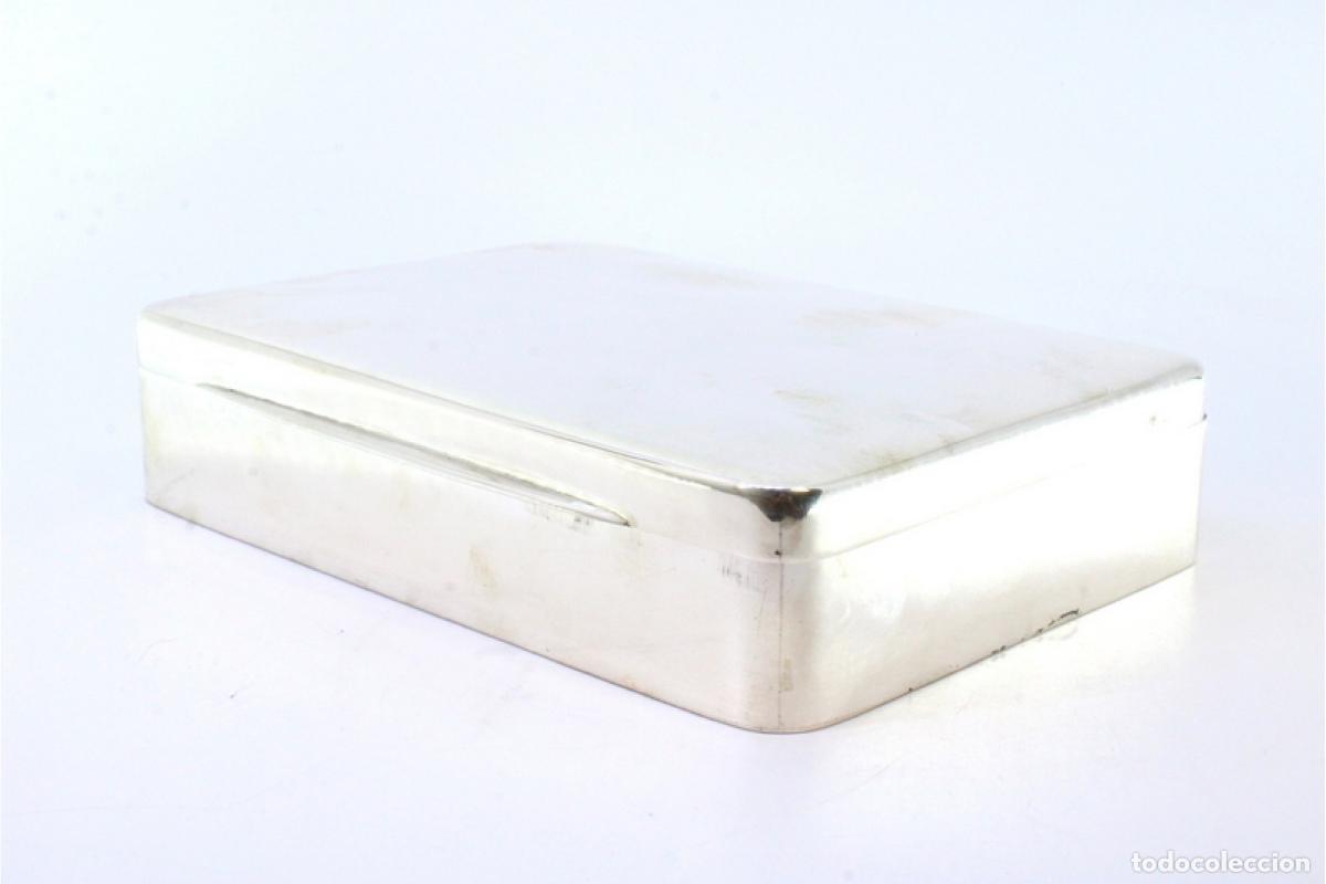 Antig&uuml;edades: Caja de tabaco, plata - Foto 3