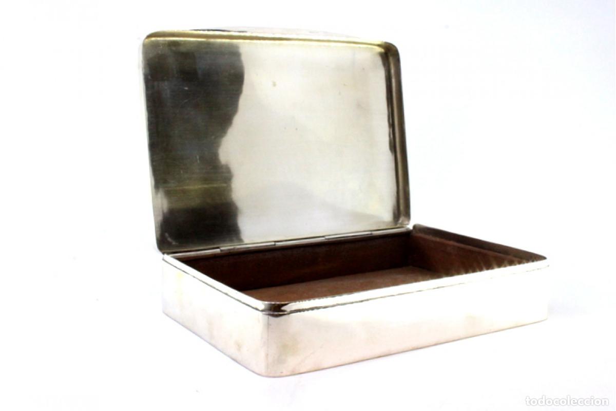 Antig&uuml;edades: Caja de tabaco, plata - Foto 4
