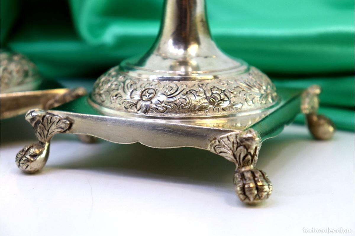 Antig&uuml;edades: Candelabros de plata - Foto 7
