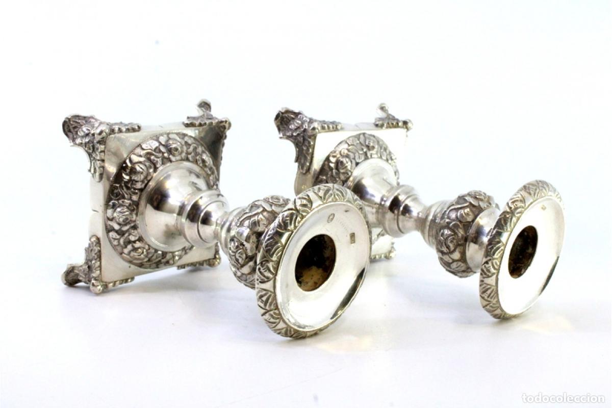 Antig&uuml;edades: Candelabros de plata - Foto 6