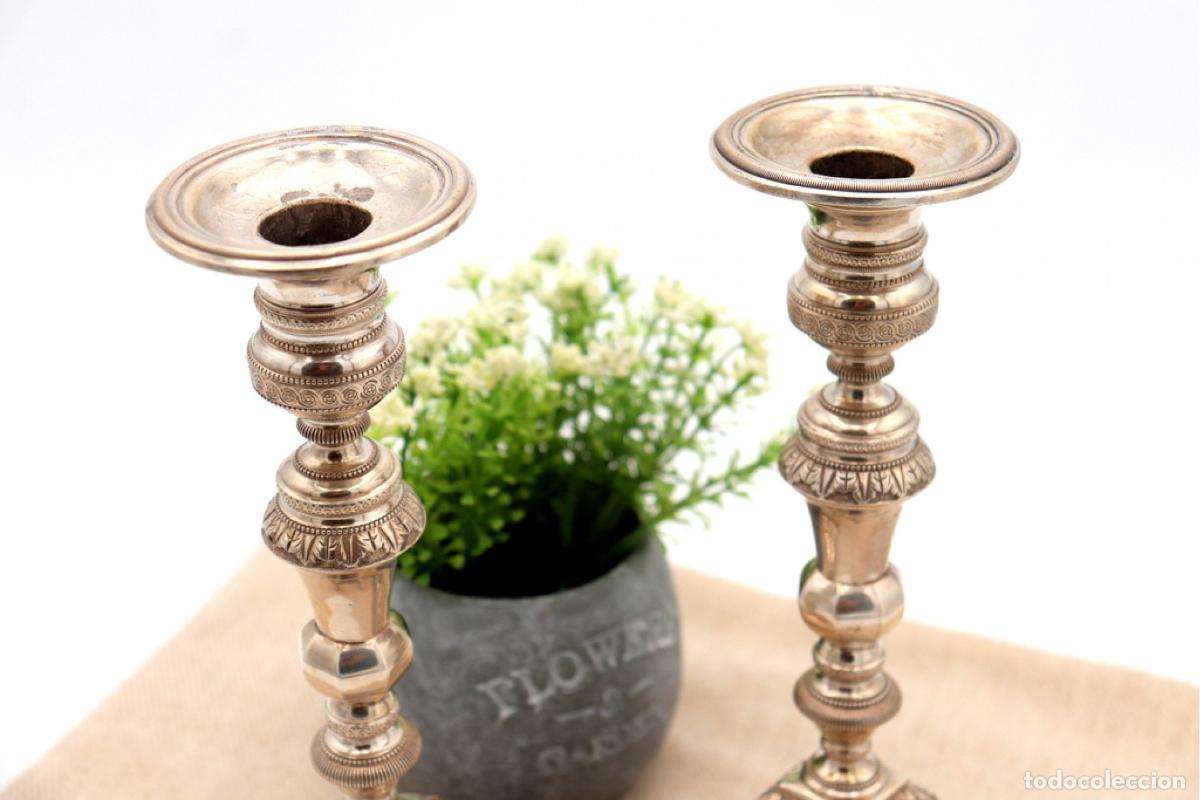 Antig&uuml;edades: Candelabros de plata - Foto 5