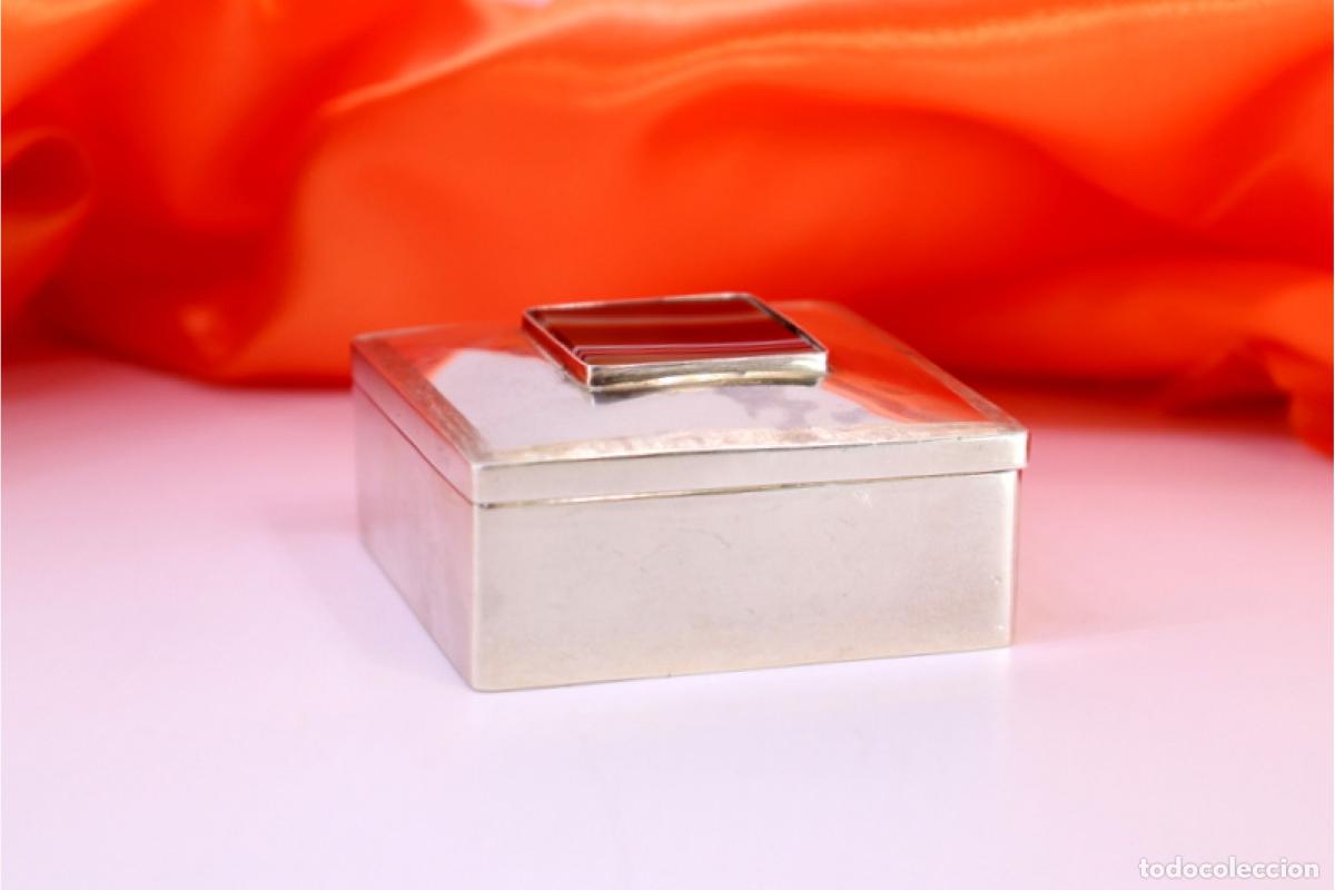 Antig&uuml;edades: Caja de plata - Foto 3