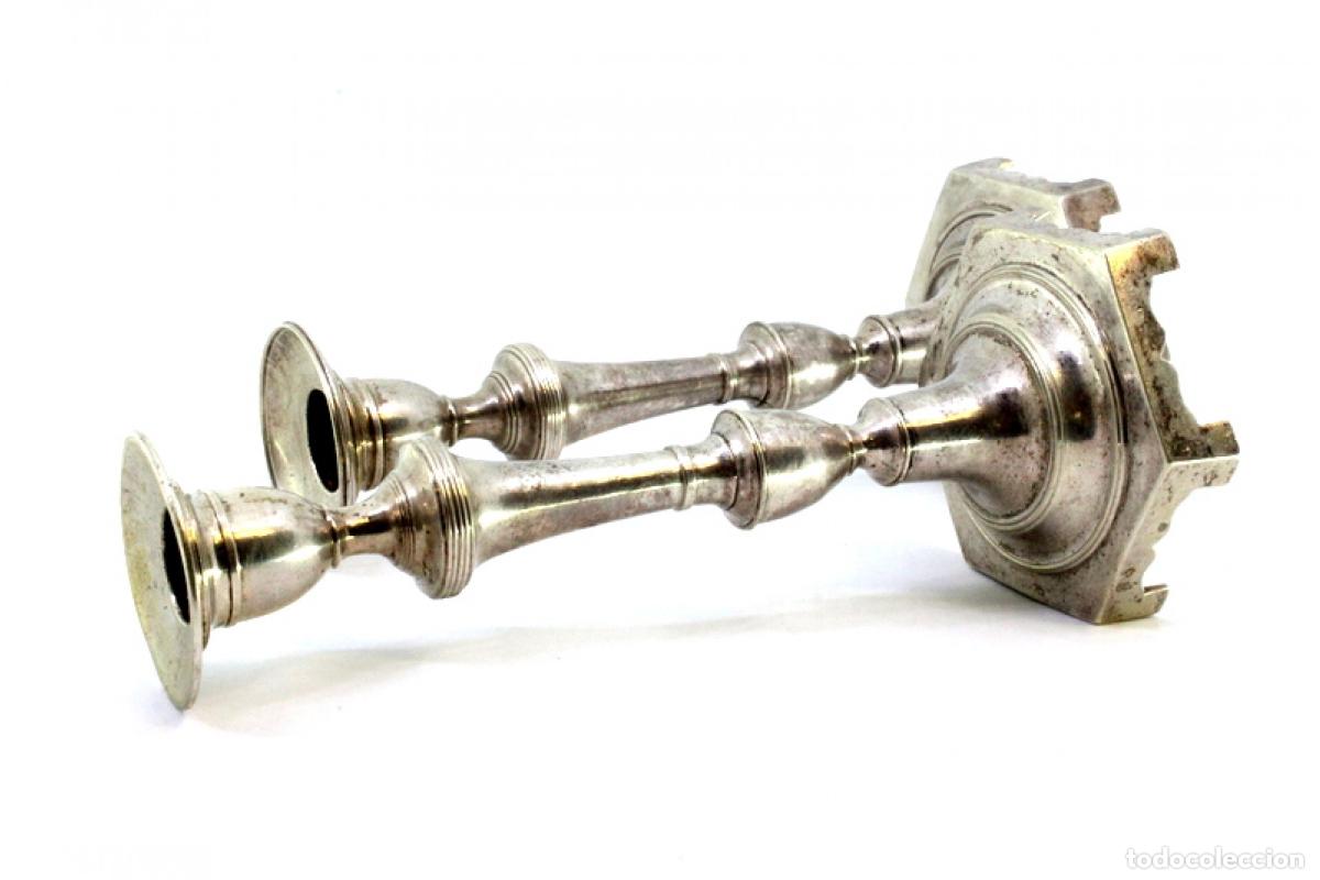 Antig&uuml;edades: Candelabros de plata - Foto 4