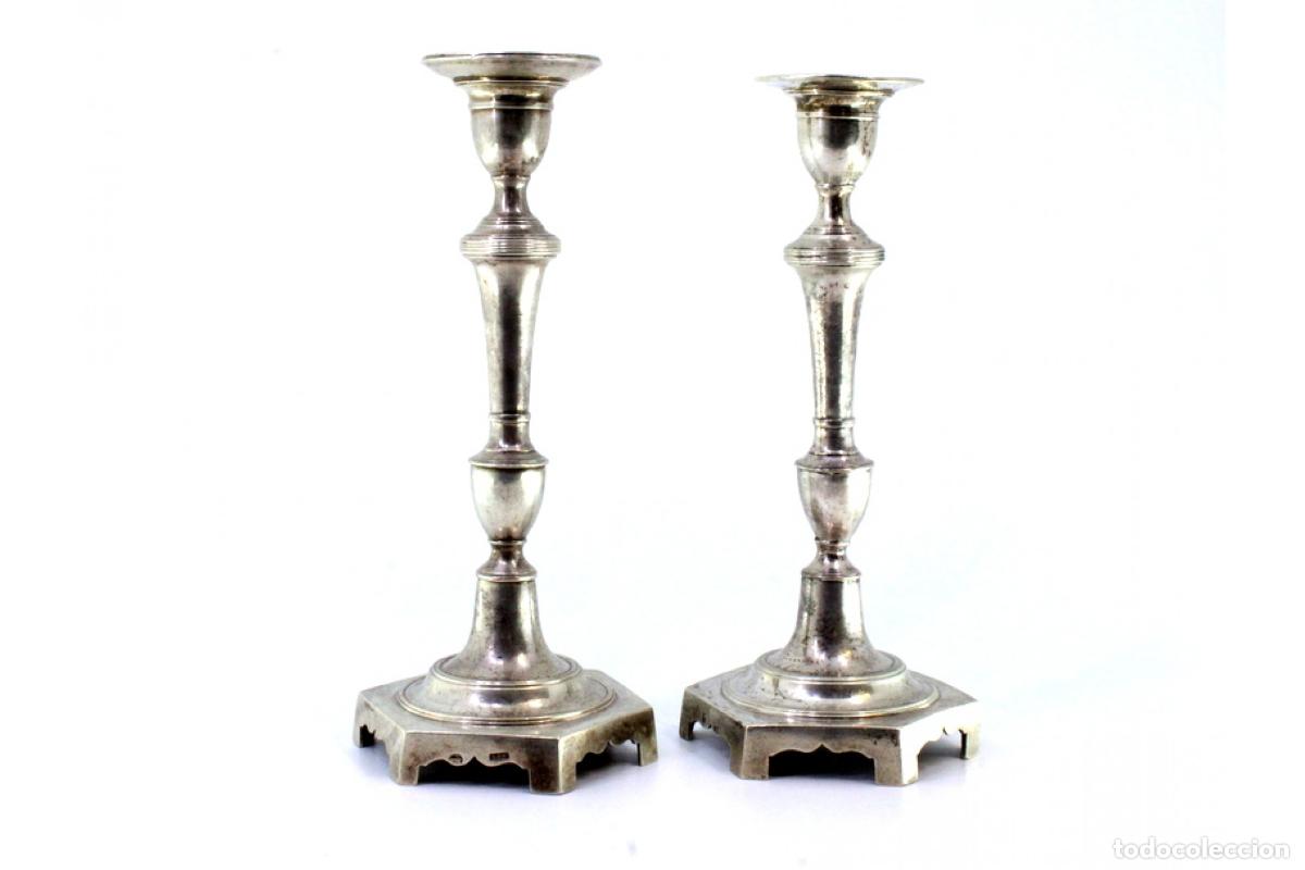 Antig&uuml;edades: Candelabros de plata - Foto 7