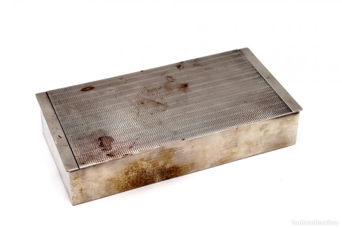 Antig&uuml;edades: Caja de tabaco, plata - Foto 2