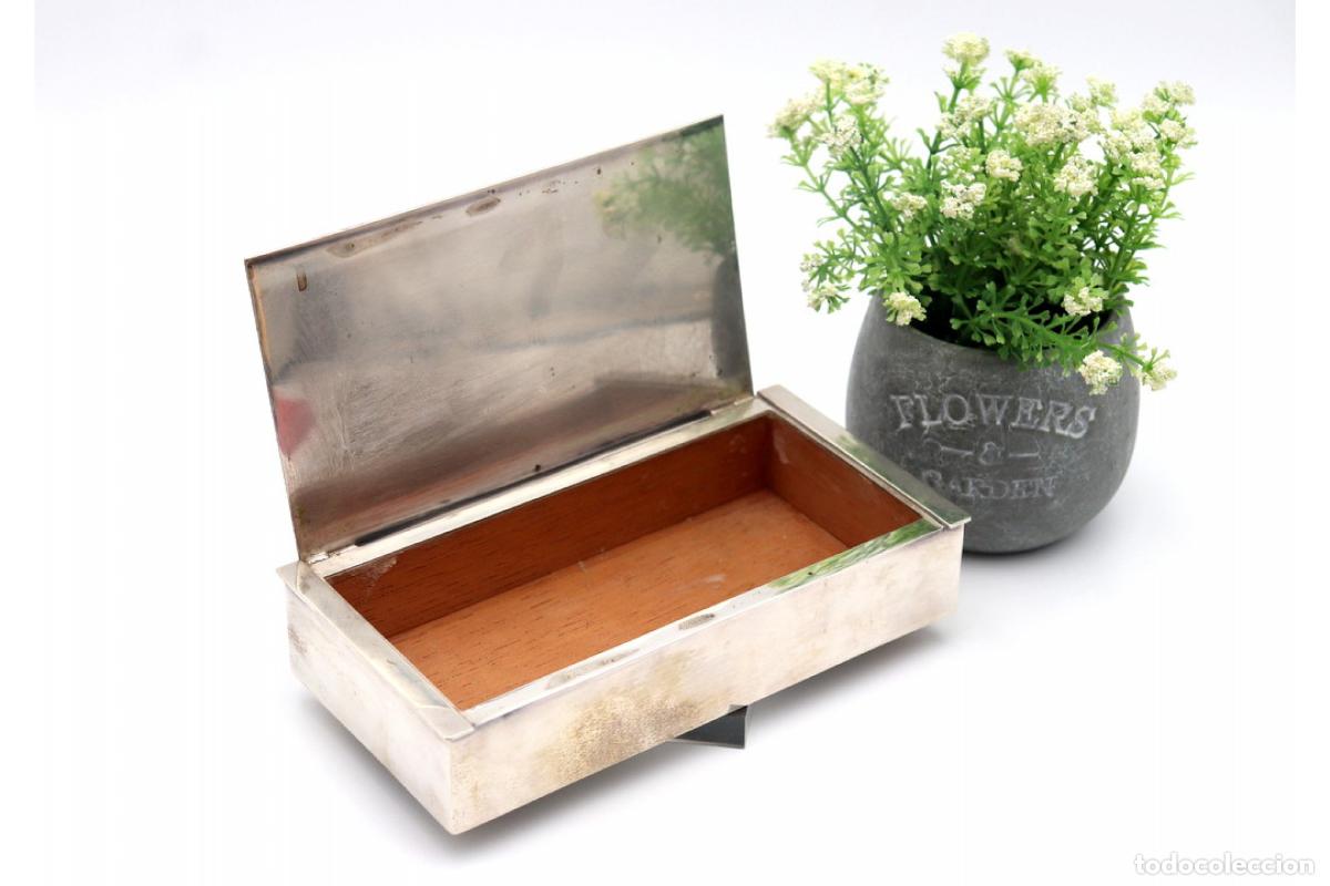 Antig&uuml;edades: Caja de tabaco, plata - Foto 4