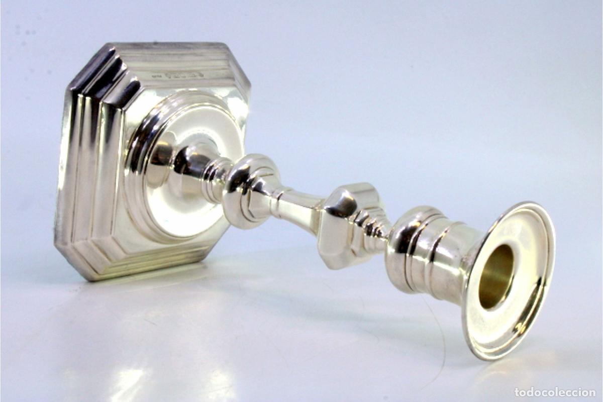Antig&uuml;edades: candelabro de plata - Foto 3