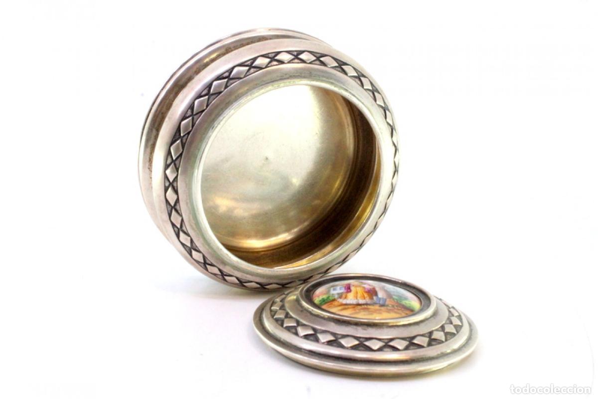 Antig&uuml;edades: Caja de joyer&iacute;a de plata - Foto 4