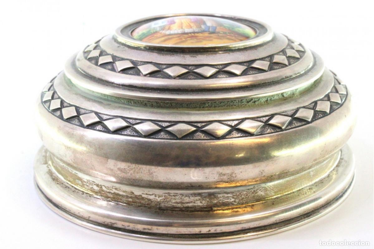 Antig&uuml;edades: Caja de joyer&iacute;a de plata - Foto 5
