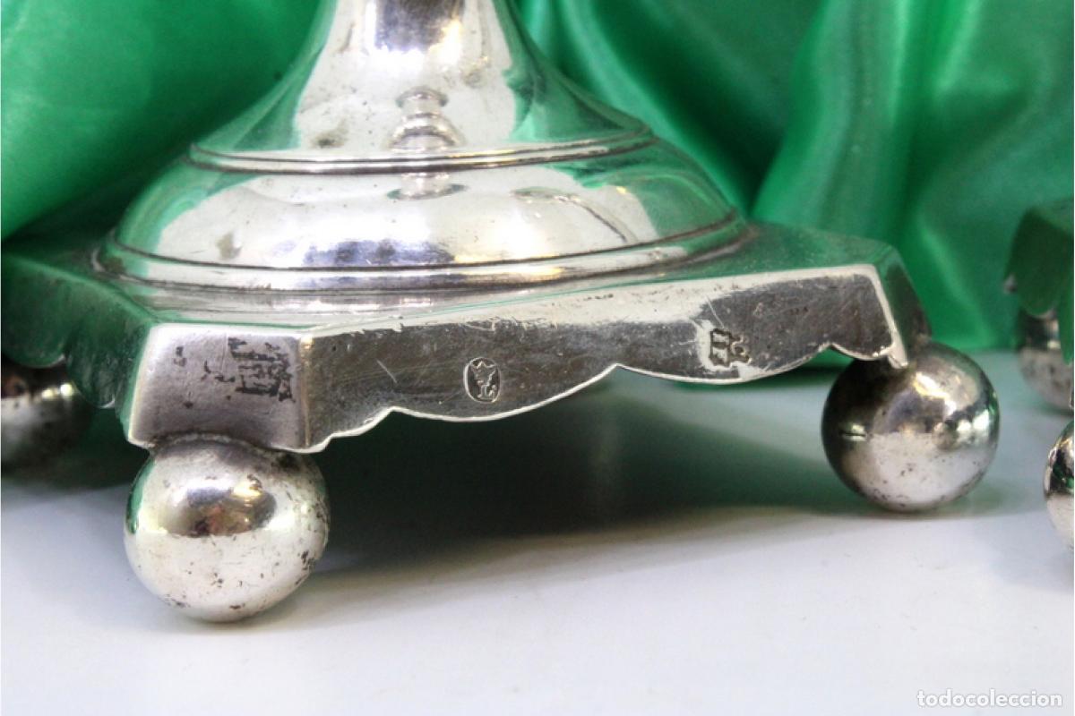 Antig&uuml;edades: Candelabros de plata - Foto 2