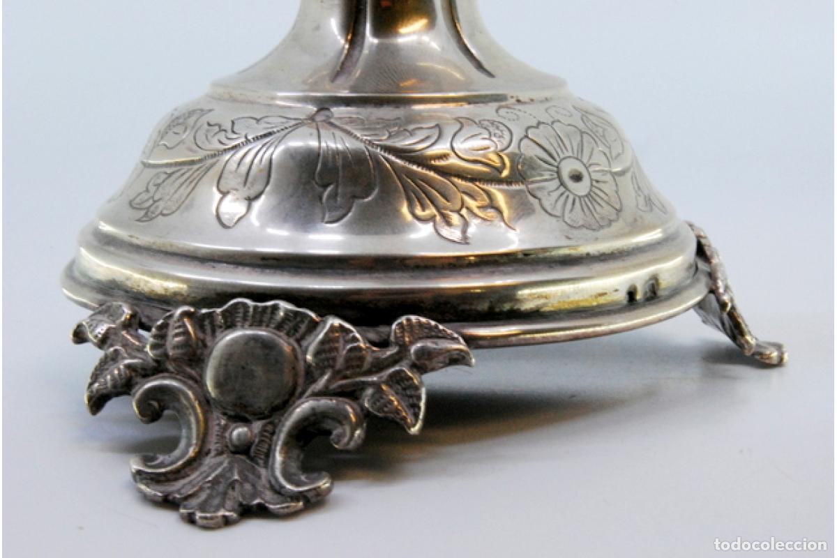 Antig&uuml;edades: candelabro de plata - Foto 7