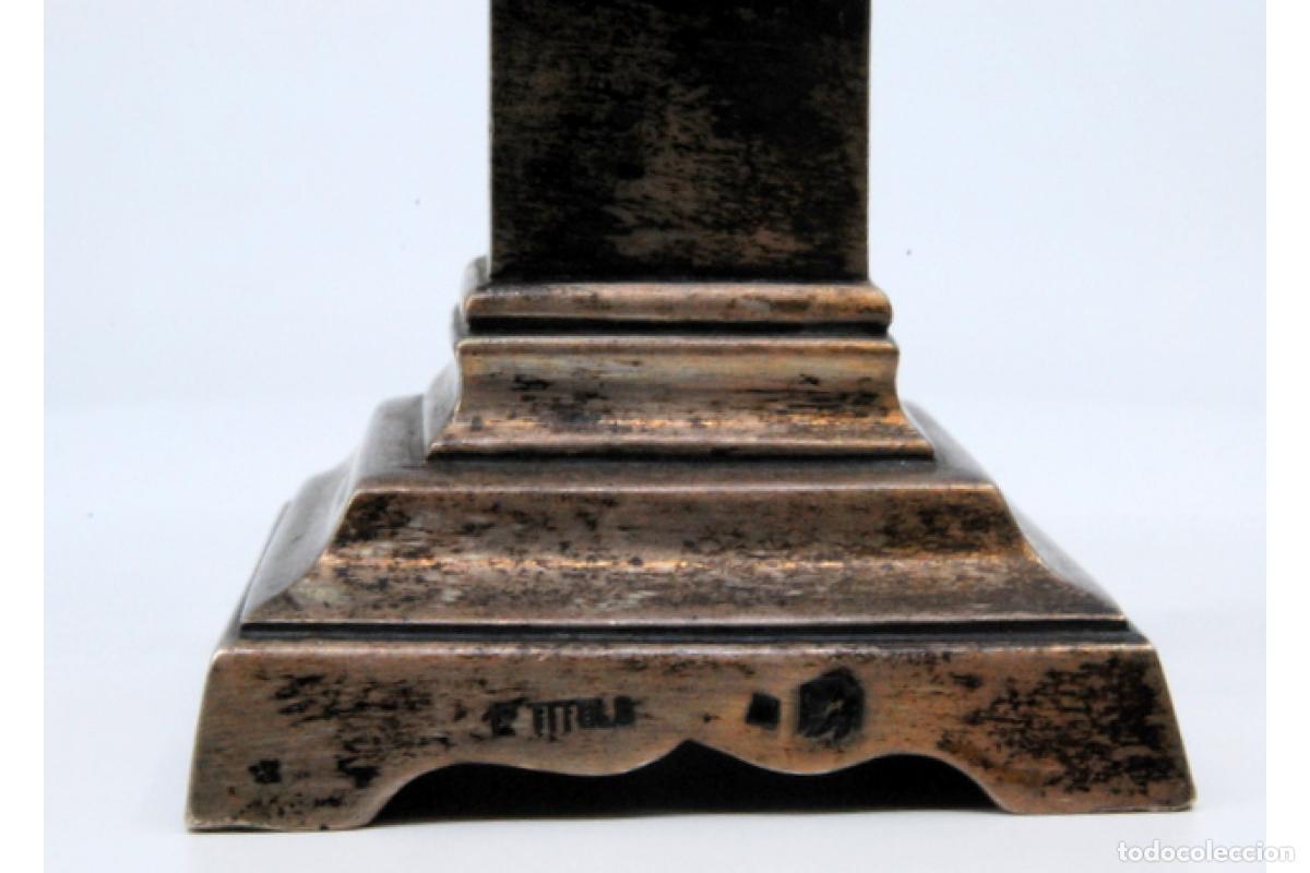 Antig&uuml;edades: candelabro de plata - Foto 2