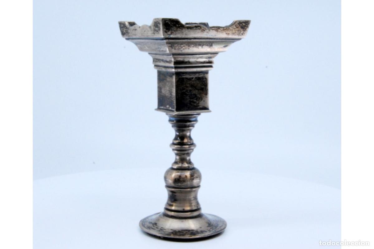 Antig&uuml;edades: candelabro de plata - Foto 4