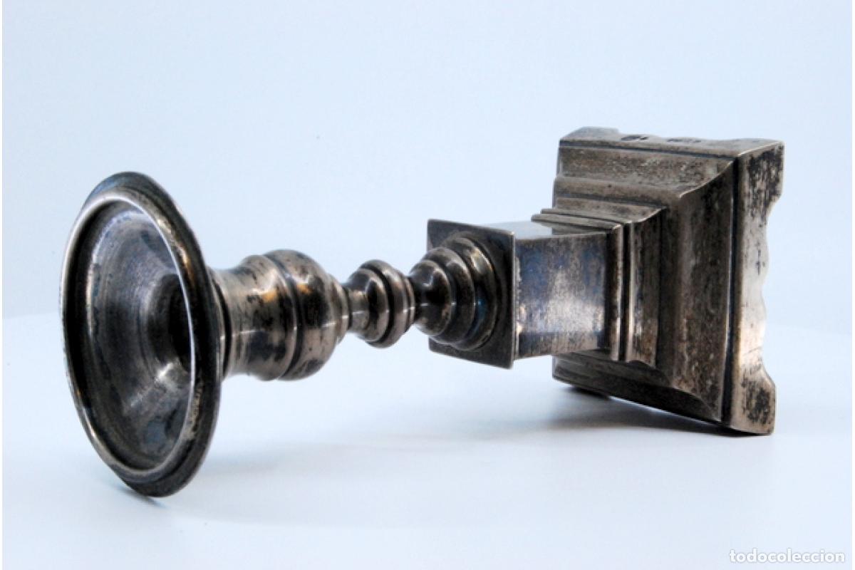 Antig&uuml;edades: candelabro de plata - Foto 8