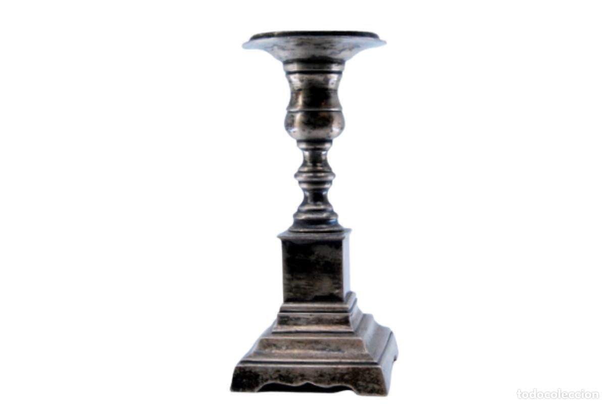 Antig&uuml;edades: candelabro de plata - Foto 1