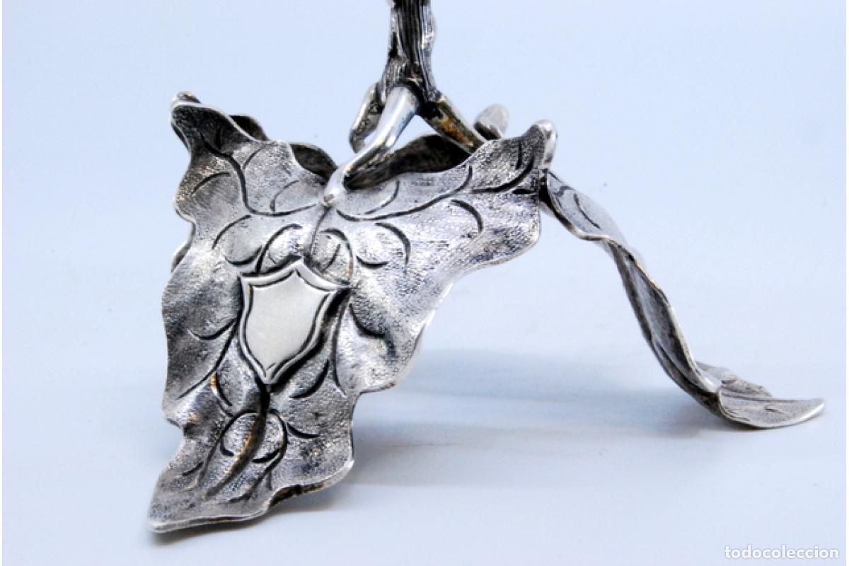 Antig&uuml;edades: candelabro de plata - Foto 2