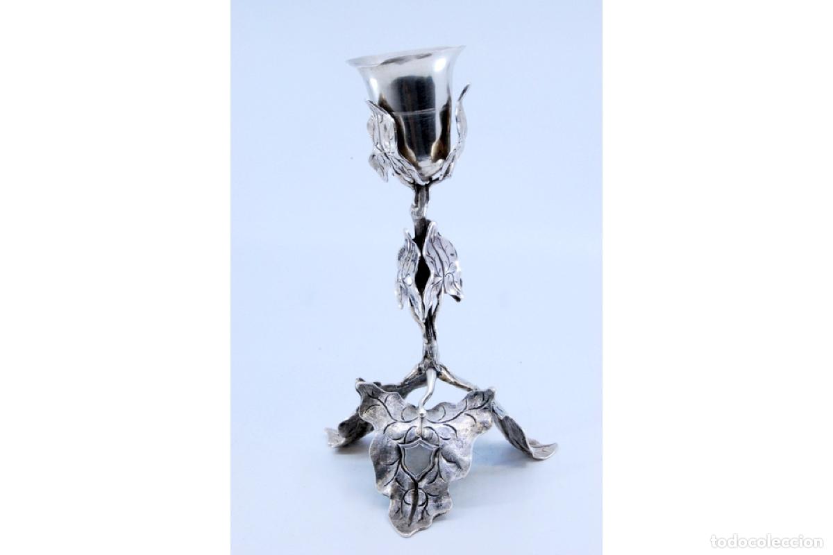 Antig&uuml;edades: candelabro de plata - Foto 10
