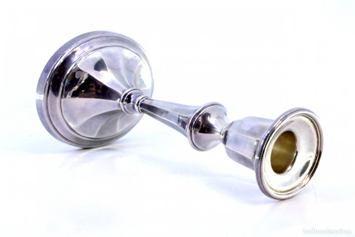 Antig&uuml;edades: candelabro de plata - Foto 3