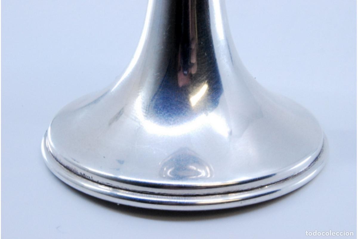 Antig&uuml;edades: candelabro de plata - Foto 3