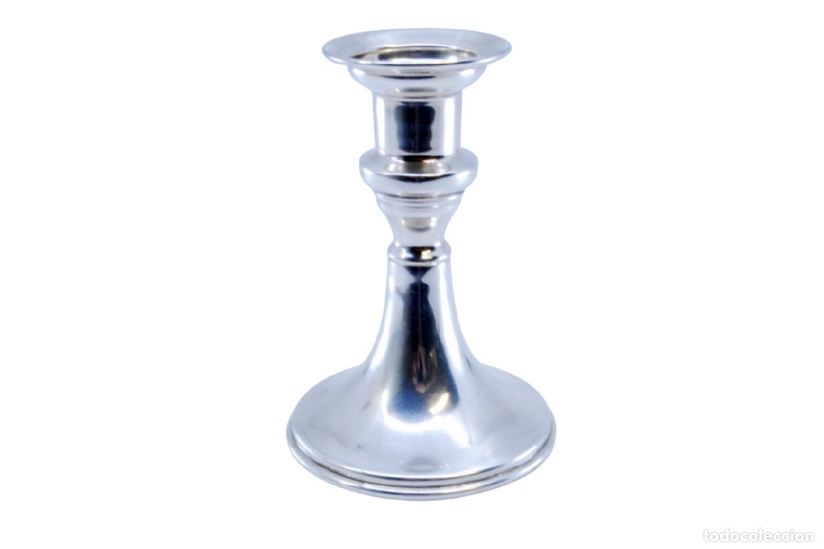 Antig&uuml;edades: candelabro de plata - Foto 1