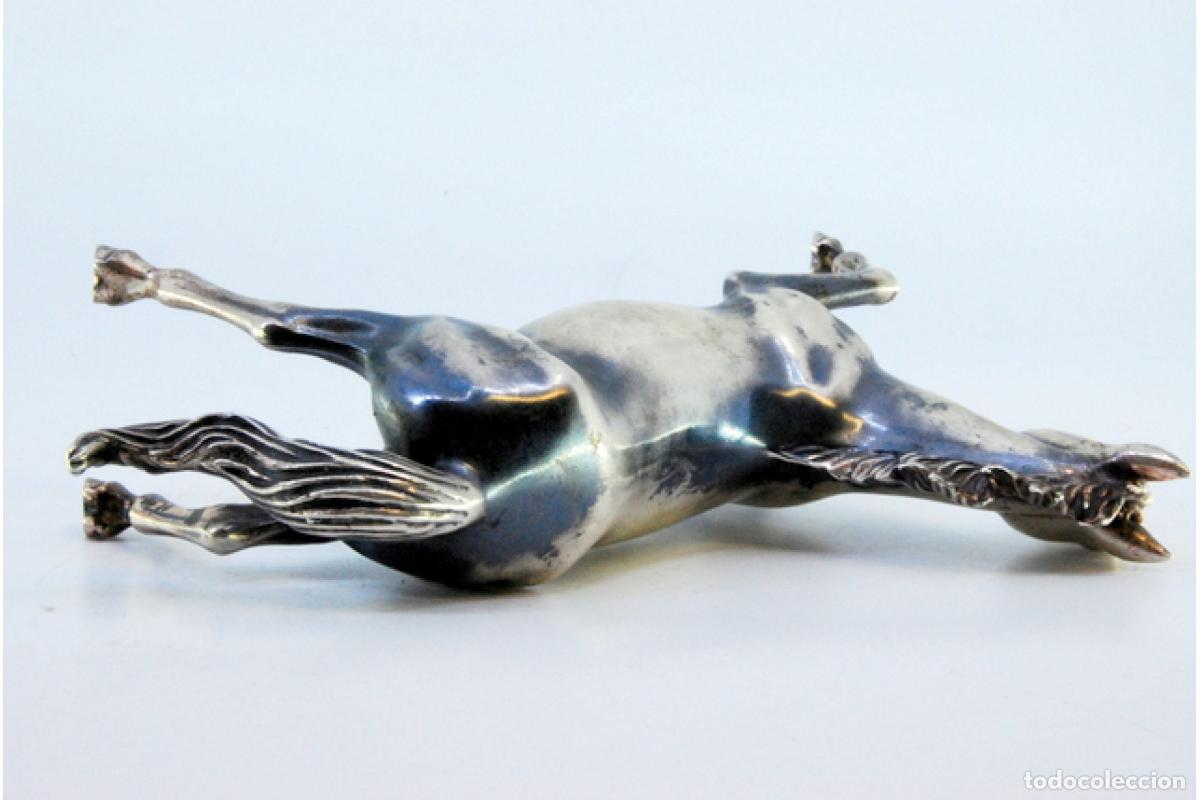 Antig&uuml;edades: Caballo plateado - Foto 3