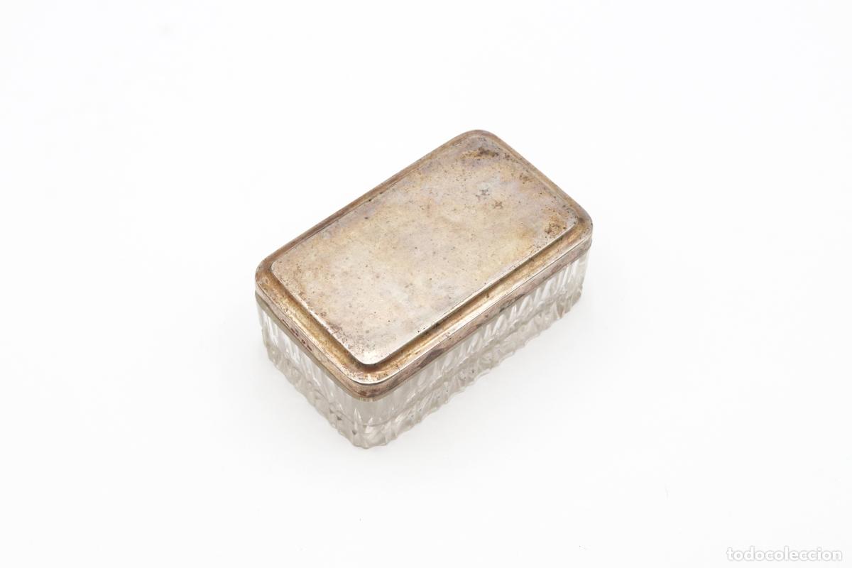 Antig&uuml;edades: jabonera de plata - Foto 3
