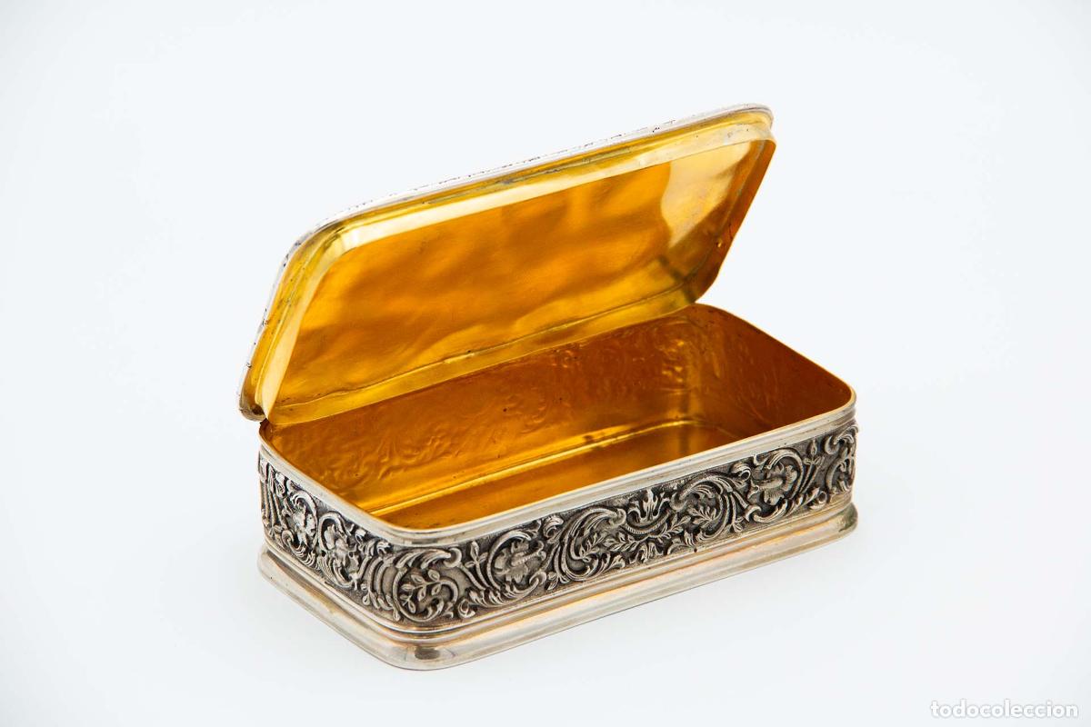 Antig&uuml;edades: Caja de joyer&iacute;a de plata - Foto 4