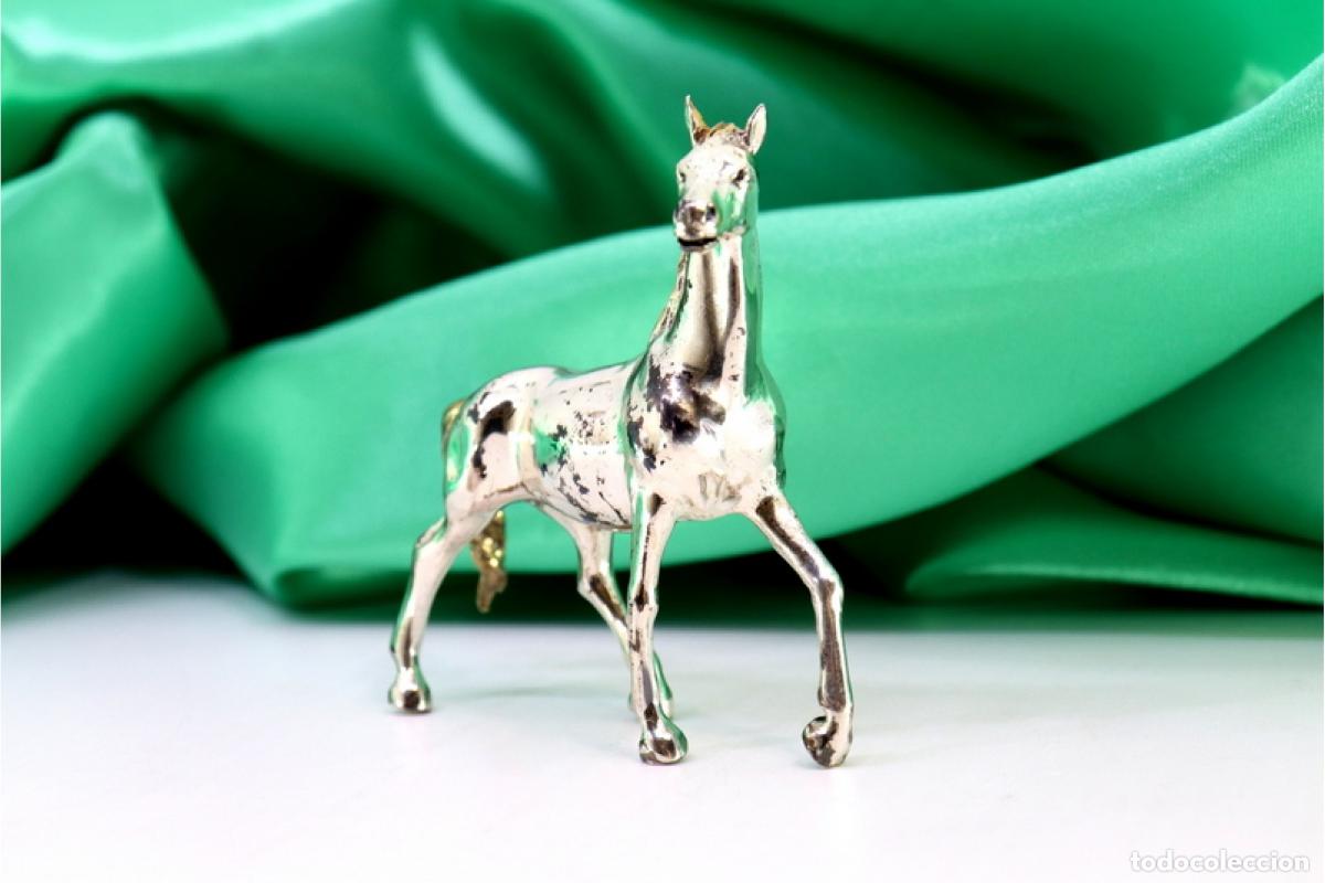 Antig&uuml;edades: Caballo plateado - Foto 2