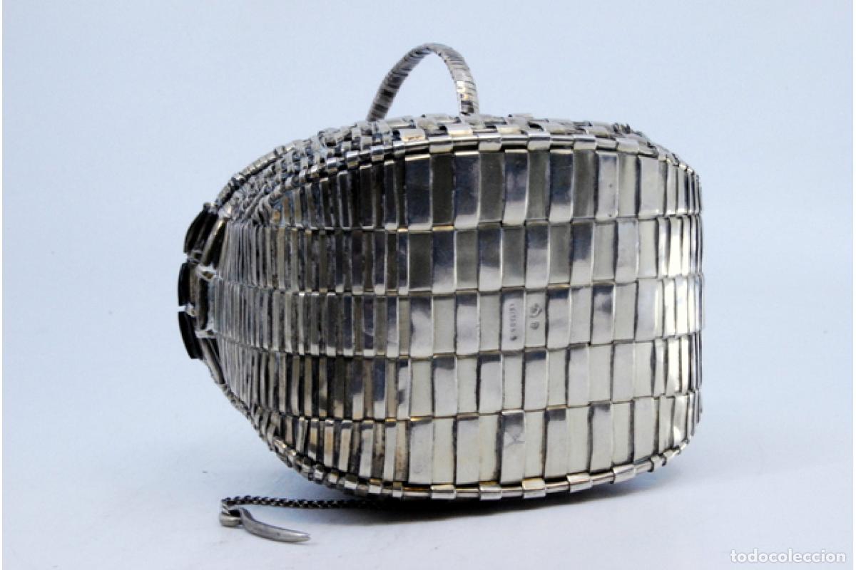 Antig&uuml;edades: Cesta de plata - Foto 4