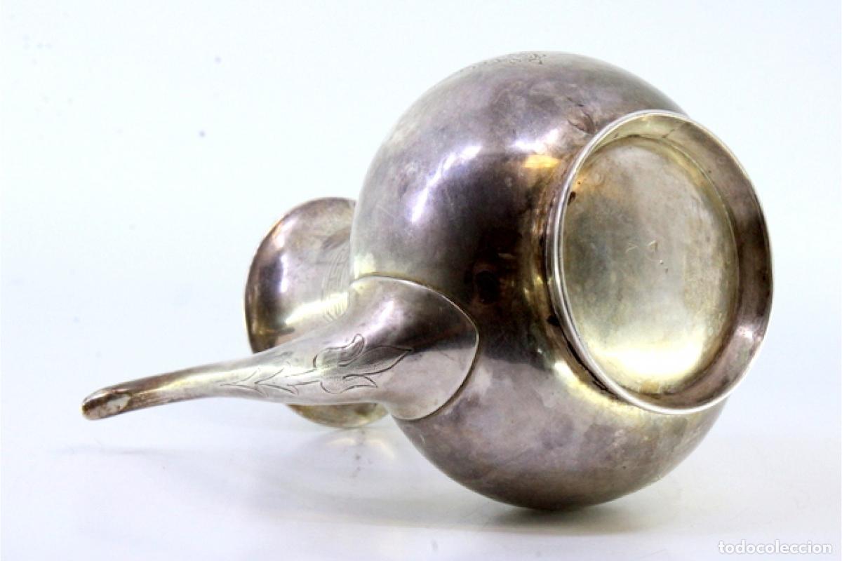Antig&uuml;edades: tetera de plata - Foto 3