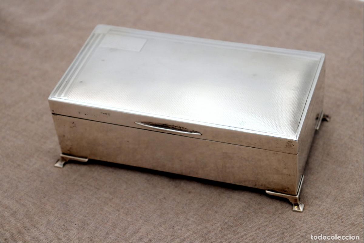 Antig&uuml;edades: Caja de tabaco, plata - Foto 6