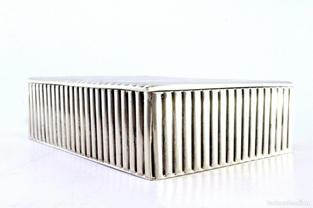 Antig&uuml;edades: Caja de tabaco, plata - Foto 2