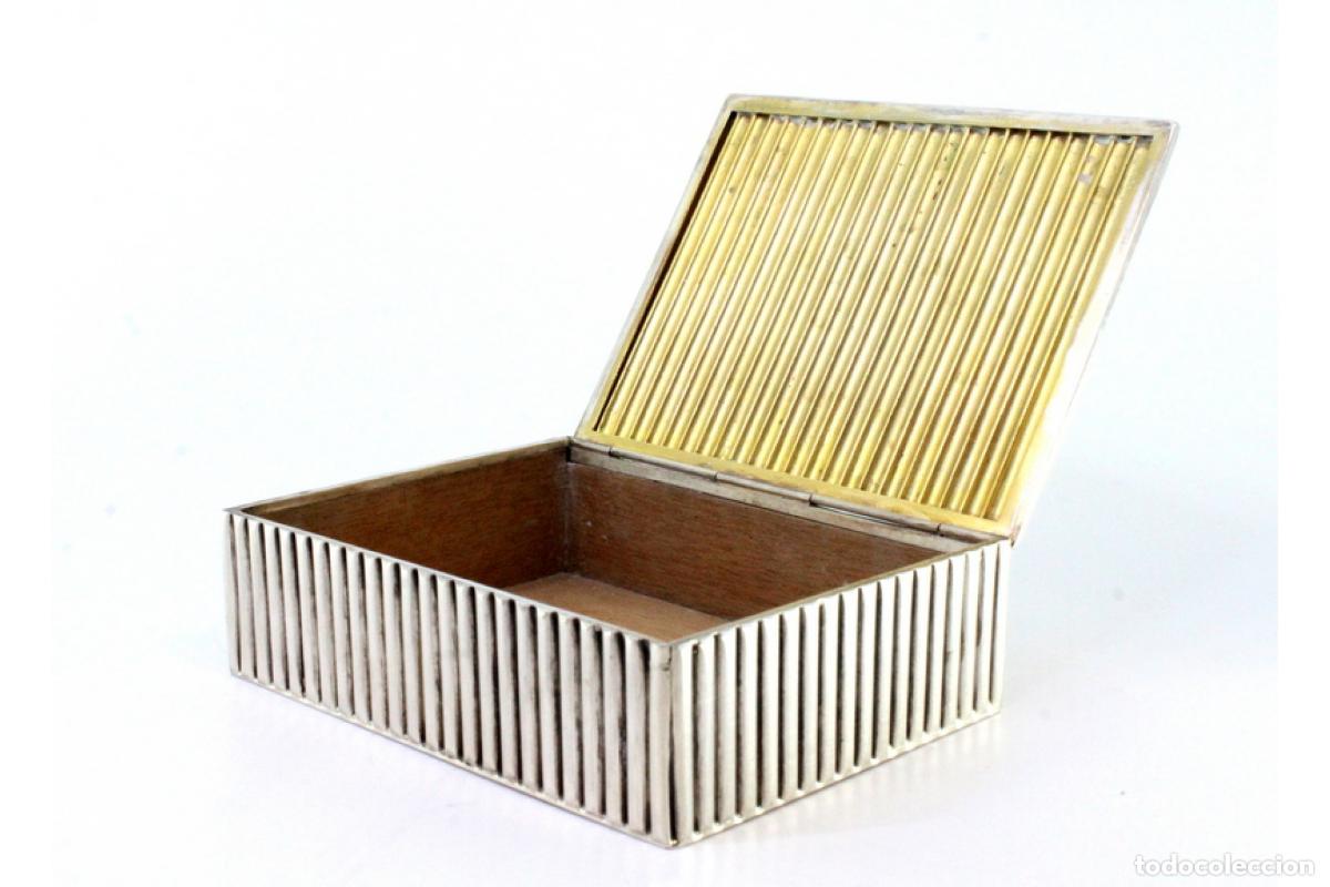 Antig&uuml;edades: Caja de tabaco, plata - Foto 6